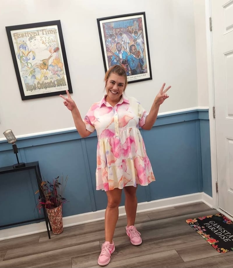 Ashley, planner and behind-the-scenes helper at Lala Sewz